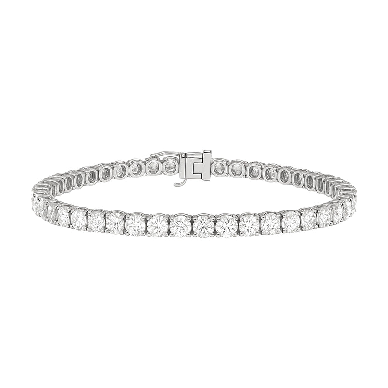 Neve bracelet in 14K white gold with a lab-grown diamond