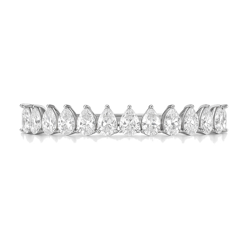 Ondine bracelet in 14K white gold with a lab-grown diamond