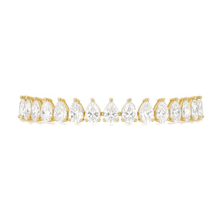 Ondine bracelet in 14K yellow gold with a lab-grown diamond