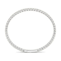Louise bracelet in 14K white gold with a lab-grown diamond