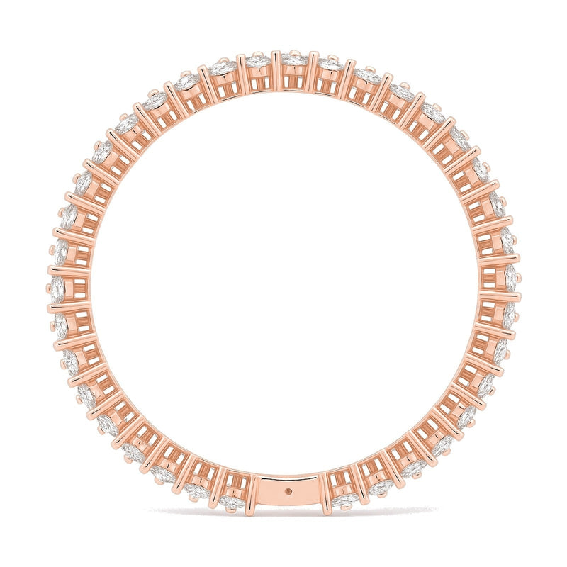 Madeleine bracelet in 14K rose gold with a lab-grown diamond