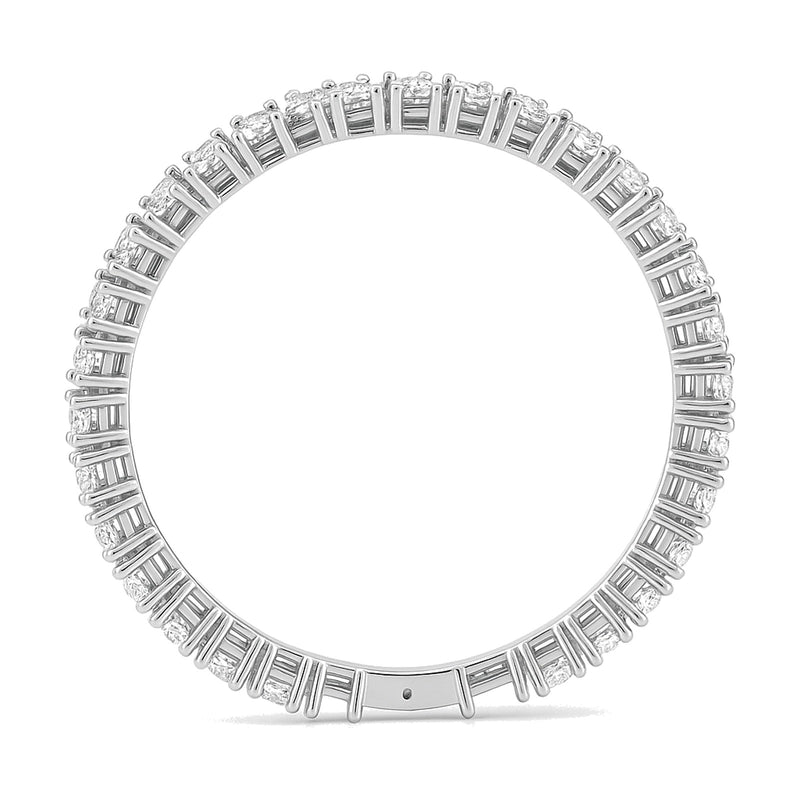 Madeleine bracelet in 14K white gold with a lab-grown diamond