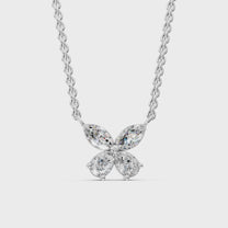 Livia — Diamond Pendant — זהב לבן — וידאו